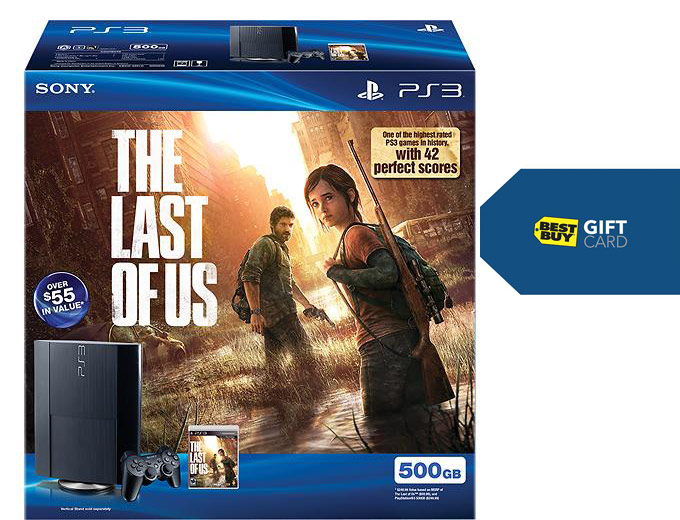 Deal: PS3 The Last of Us Bundle + $20 Gift Card