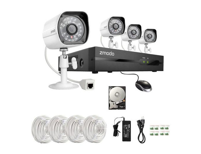 Zmodo 4Ch High-Definition Security System