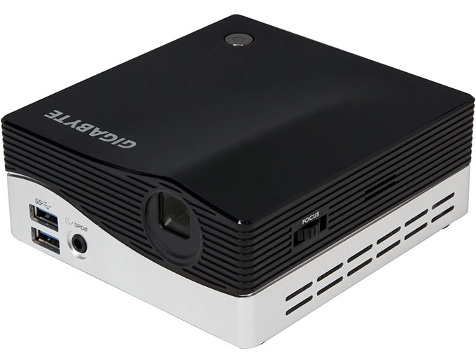 Gigabyte BRIX Ultra Compact PC & Projector