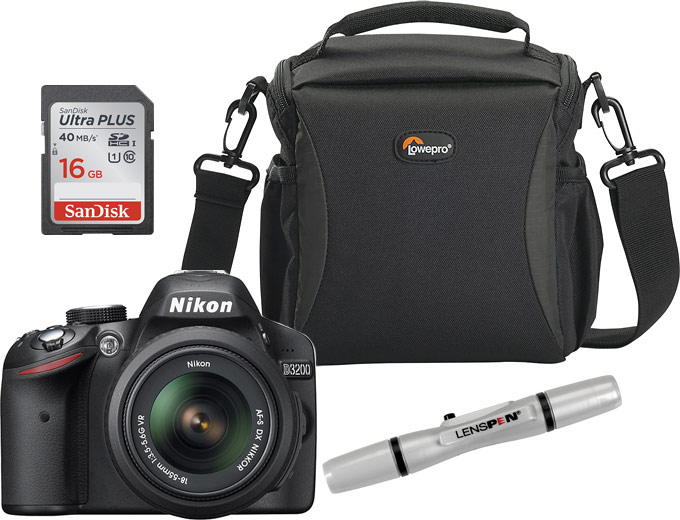 Nikon D3200 24.2MP DSLR Camera Kit