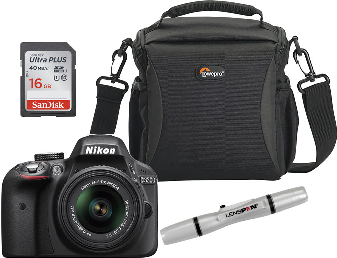 Nikon D3300 24.2MP DSLR Camera Kit