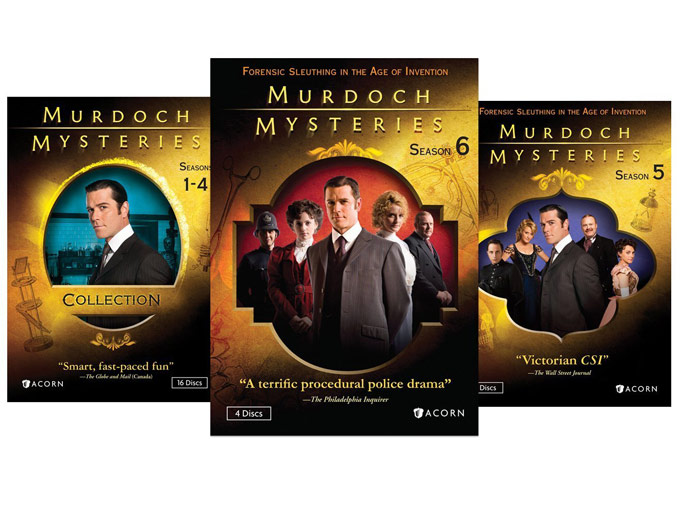 Murdoch Mysteries Bundle Package DVD