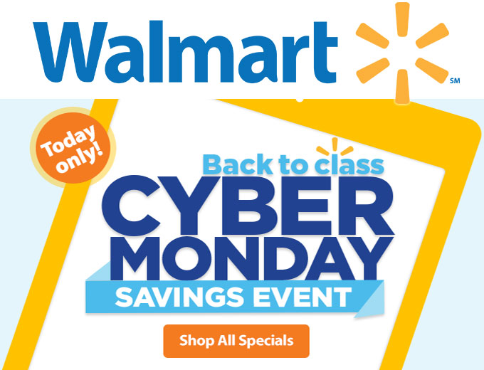 Walmart Back to Class Cyber Monday Sale