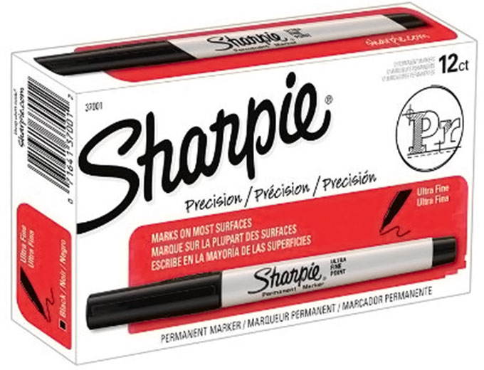 Sharpie Ultra Fine Point Markers