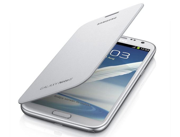 Free Galaxy Note II and S4 Flip Covers