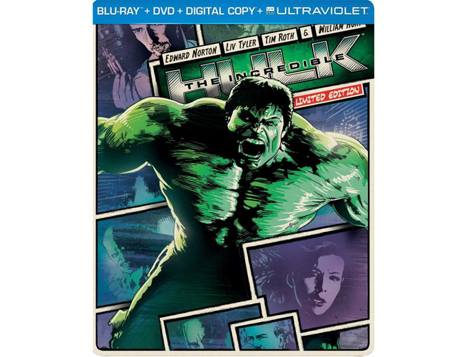 Incredible Hulk SteelBook (Blu-ray + DVD)