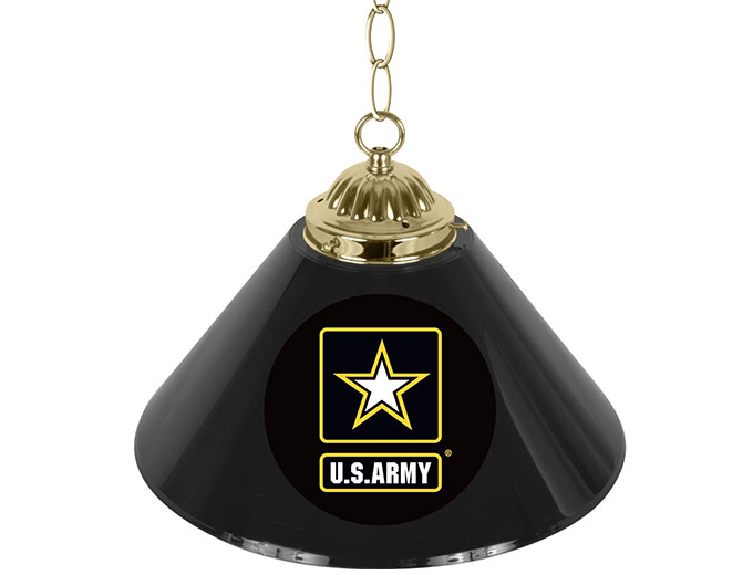 U.S. Army Single Shade 14" Bar Lamp