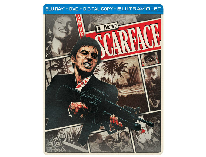 Scarface Steelbook (Blu-ray + DVD Combo)
