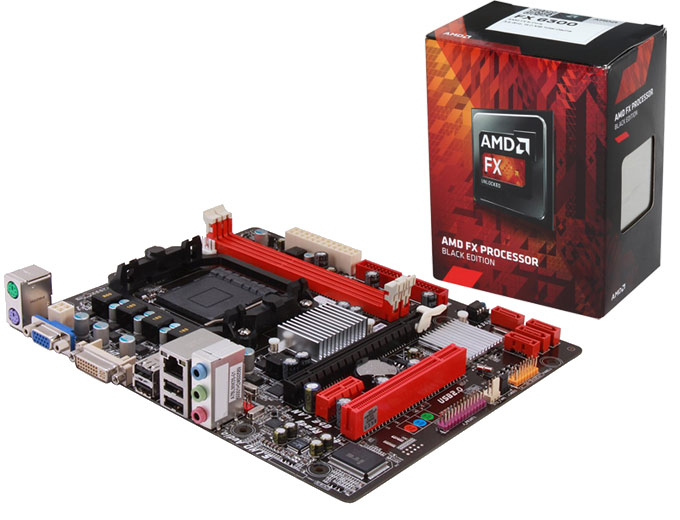 AMD FX-6300 6-Core CPU & Biostar A960D+