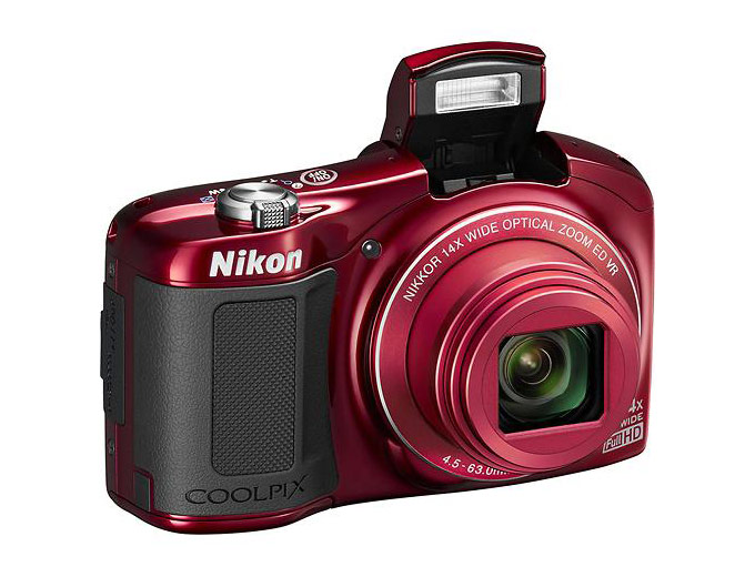 Nikon Coolpix L620 18.1MP Camera (Red)