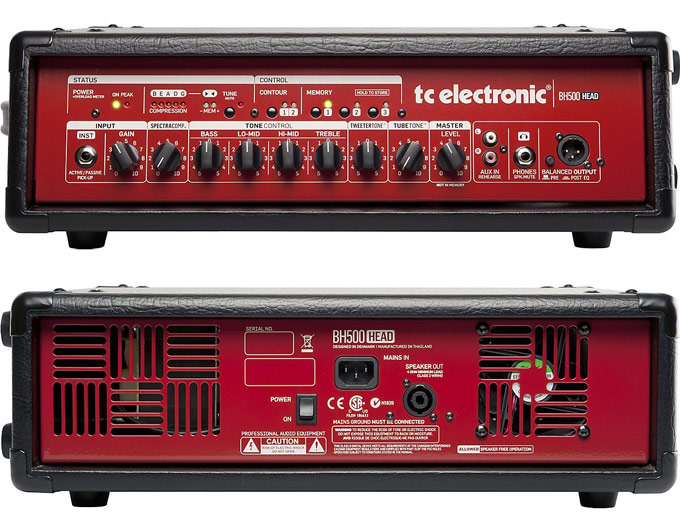 TC Electronics BH500 500W Bass Amp Head
