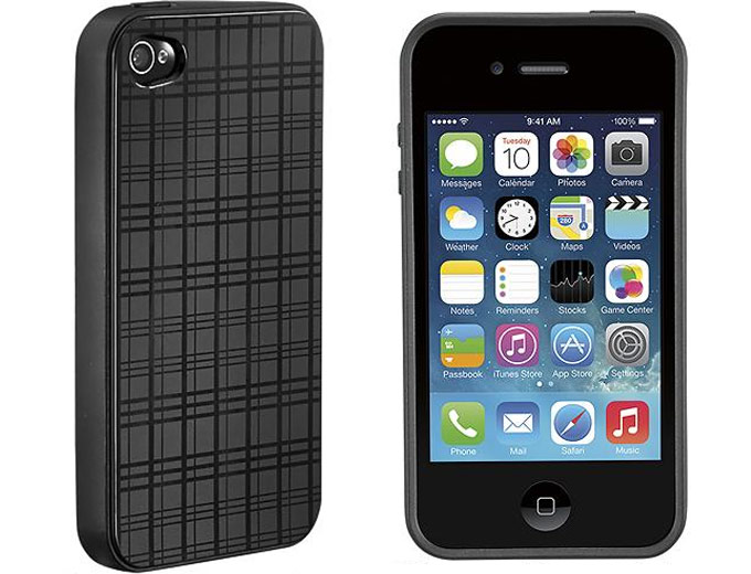 Dynex Black Skin iPhone 4/4s Case