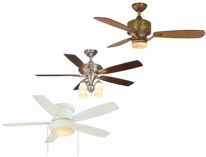 Up to 60% Select Ceiling Fans at Home Depot