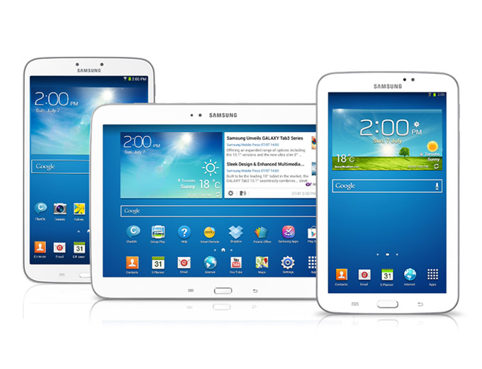 Deal: Samsung Galaxy Tab 3 Tablets from $99.99