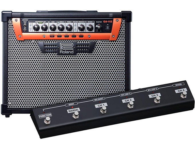 $1,080 off Roland Guitar Combo Amp w/ Footswitch