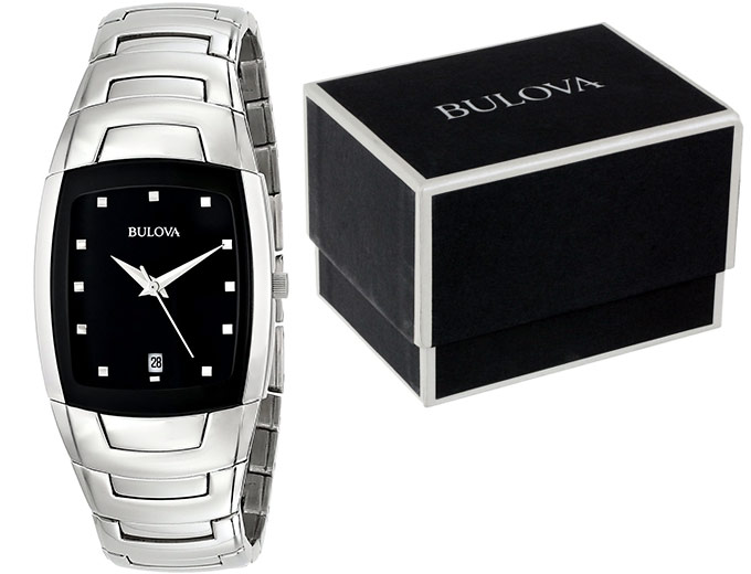Bulova 96G46 Stainless Steel Watch