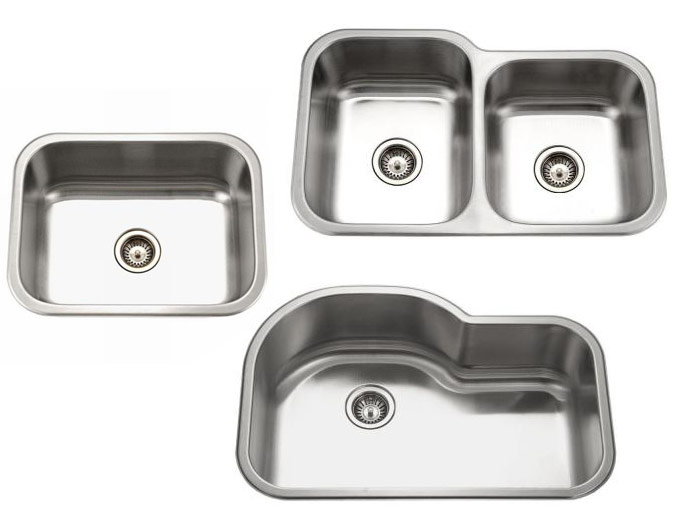 Houzer Stainless-Steel Kitchen Sinks