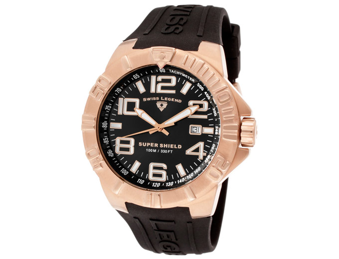 Swiss Legend 40117-RG-01 Silicone Watch
