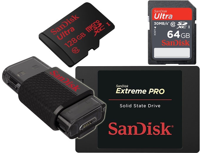Select SanDisk Products