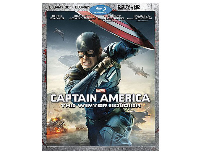 Captain America Winter Soldier 3D Blu-ray