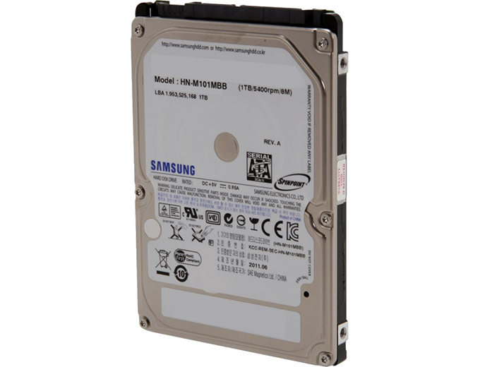 Samsung Spinpoint M8 1TB Notebook Hard Drive