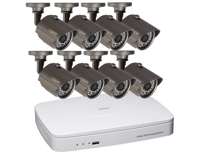 Q-SEE 16-Channel 960H Surveillance System