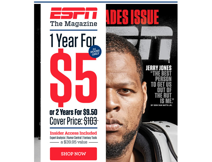 ESPN Magazine Subscription