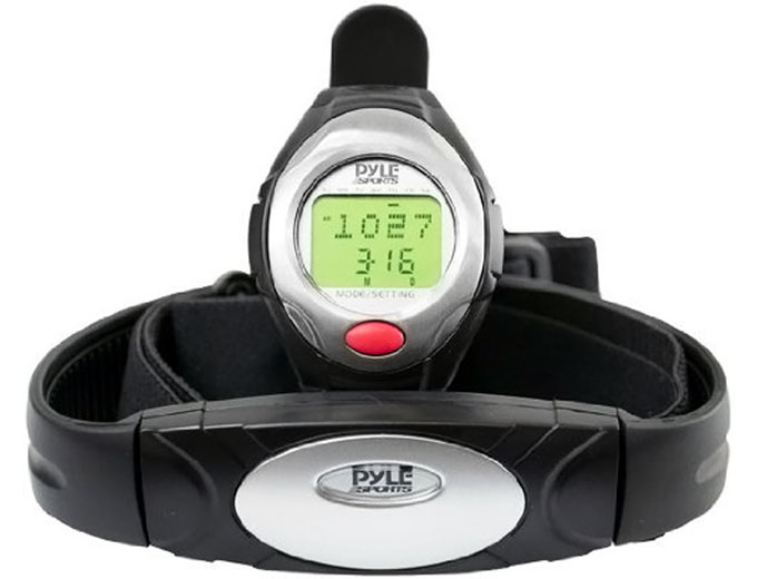 Pyle One Button Heart Rate Watch
