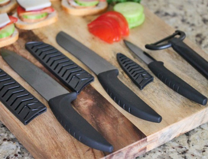 7-Pc Ceramic Knife Set