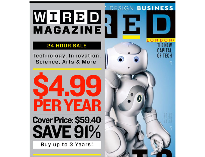 Wired Magazine Subscription