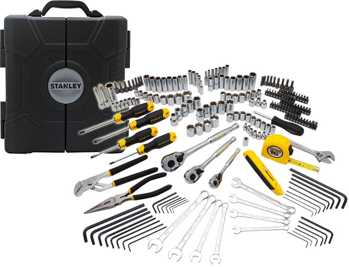 Stanley 210-Pc Mixed Tool Set