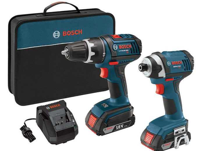 Bosch CLPK234-181 18-Volt 2-Tool Kit