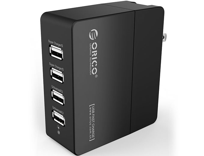 ORICO 35W 4-Port Smart USB Wall Charger