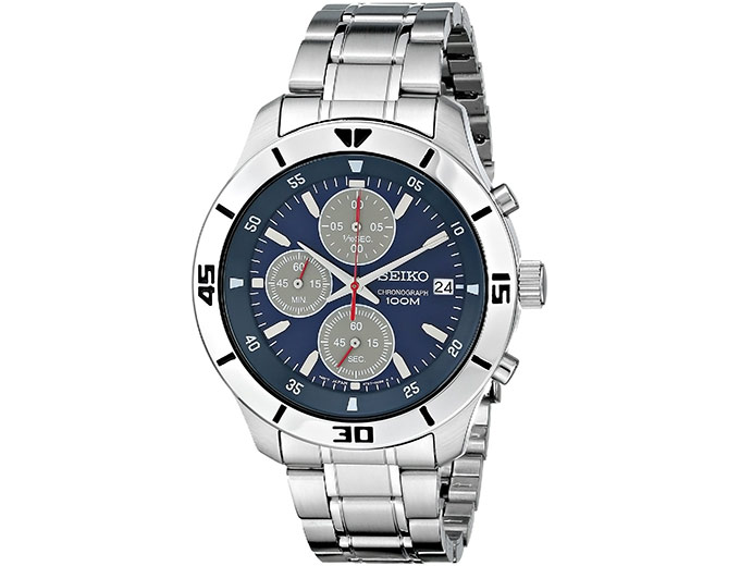 Seiko Men's SKS413 Stainless Steel Watch