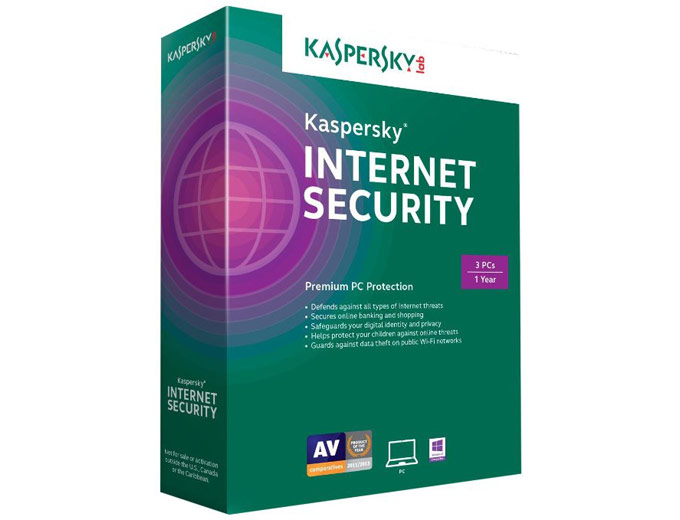 Free Kaspersky Internet Security 2015 (3 PCs)