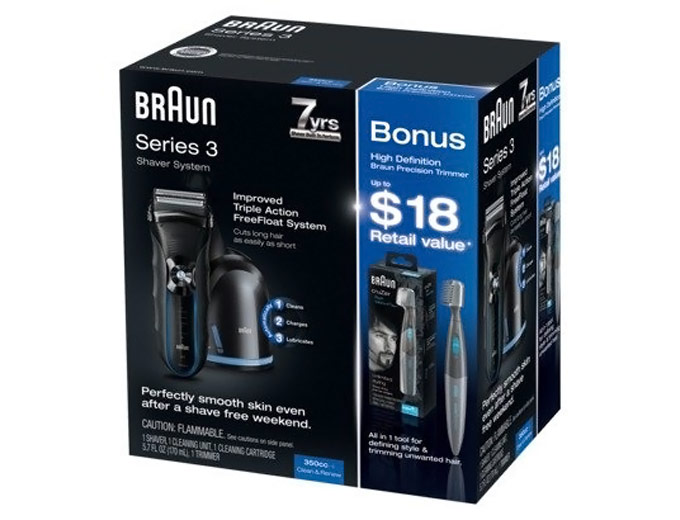 Braun Shaver 350cc with Mobile Shaver