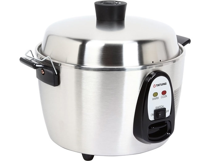 Tatung 6 Cup Stainless Steel Rice Cooker