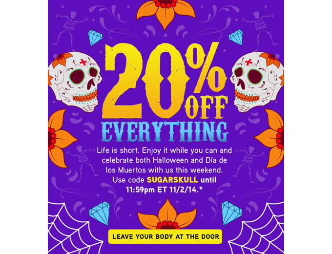 Extra 20% off Everything at ThinkGeek