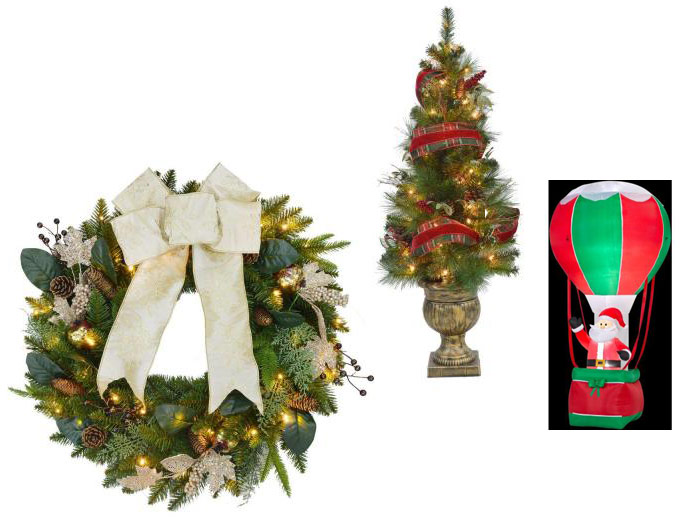 Holiday Decorations at Home Depot