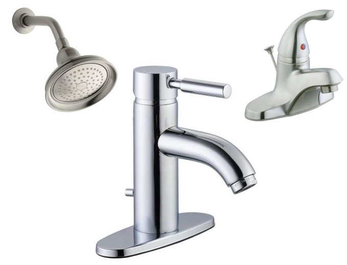Bath Showerheads and Faucets at Home Depot