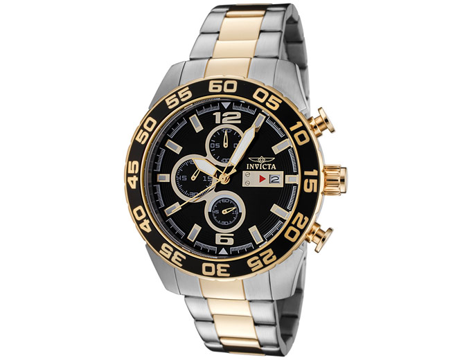 Invicta 1015 18k Gold-Plated Watch