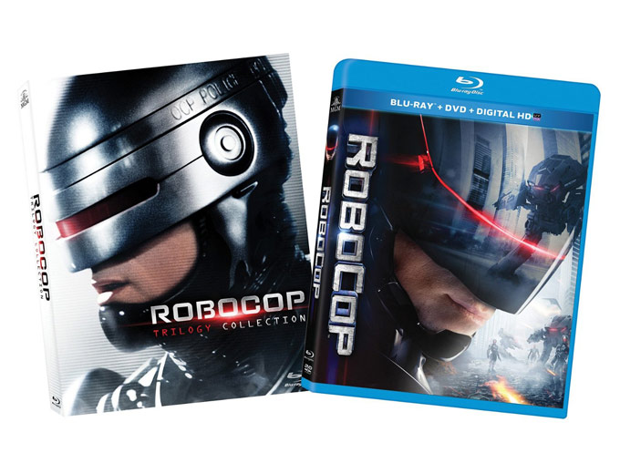 Robocop Trilogy and Robocop 2014 Blu-ray