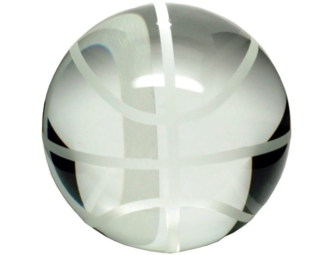 Basketball Crystal Paper Weight