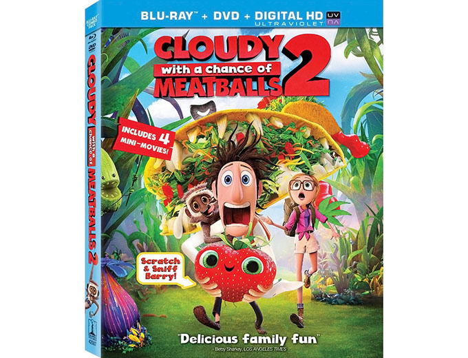 Cloudy With a Chance of Meatballs 2 Blu-ray