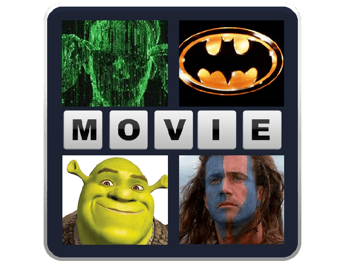 Free 4Pics 1Word- What's the Movie Android App