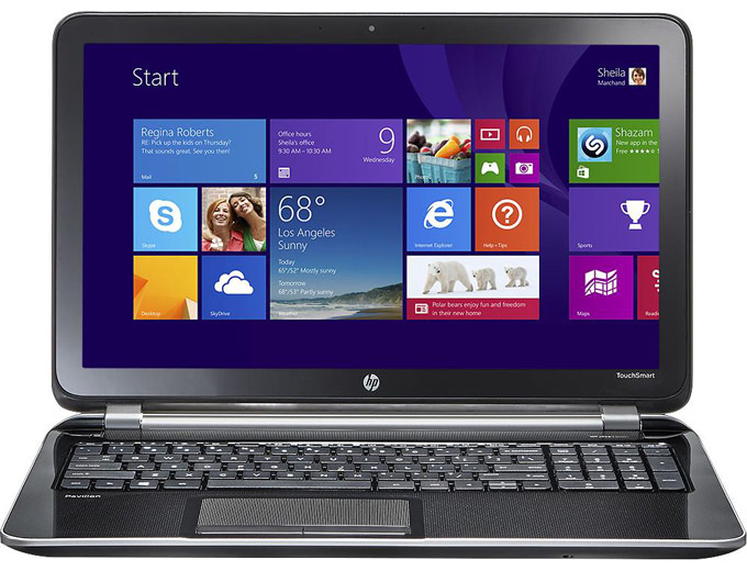 HP Pavilion TouchSmart 15.6" Laptop