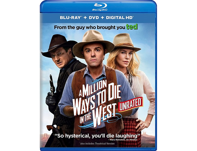 A Million Ways to Die in the West Blu-ray