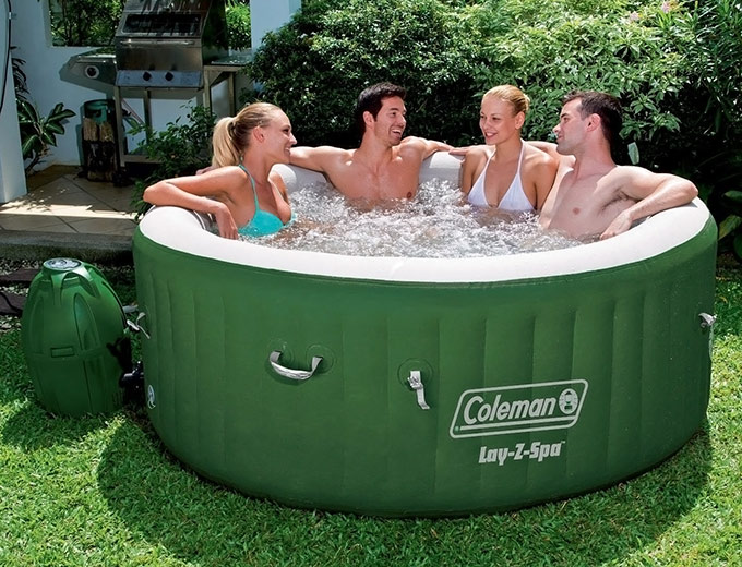 Coleman Lay-Z Spa Lay-Z-Massage Hot Tub