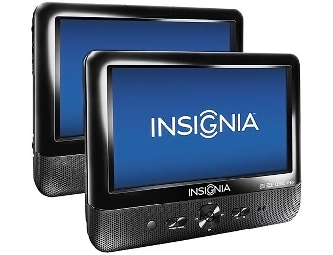 Insignia 9" Dual Portable DVD Player