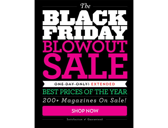 DiscountMags Black Friday Extended Sale